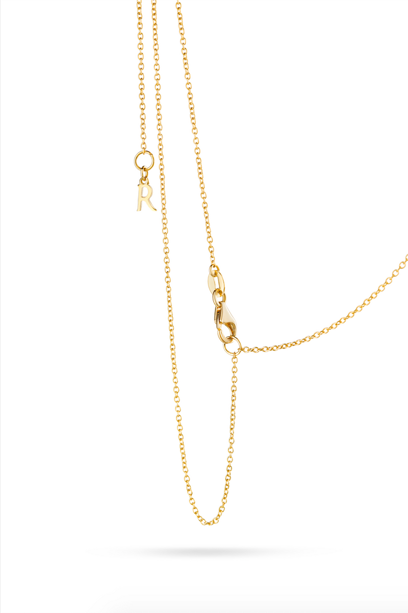 Yellow Gold Star Necklace
