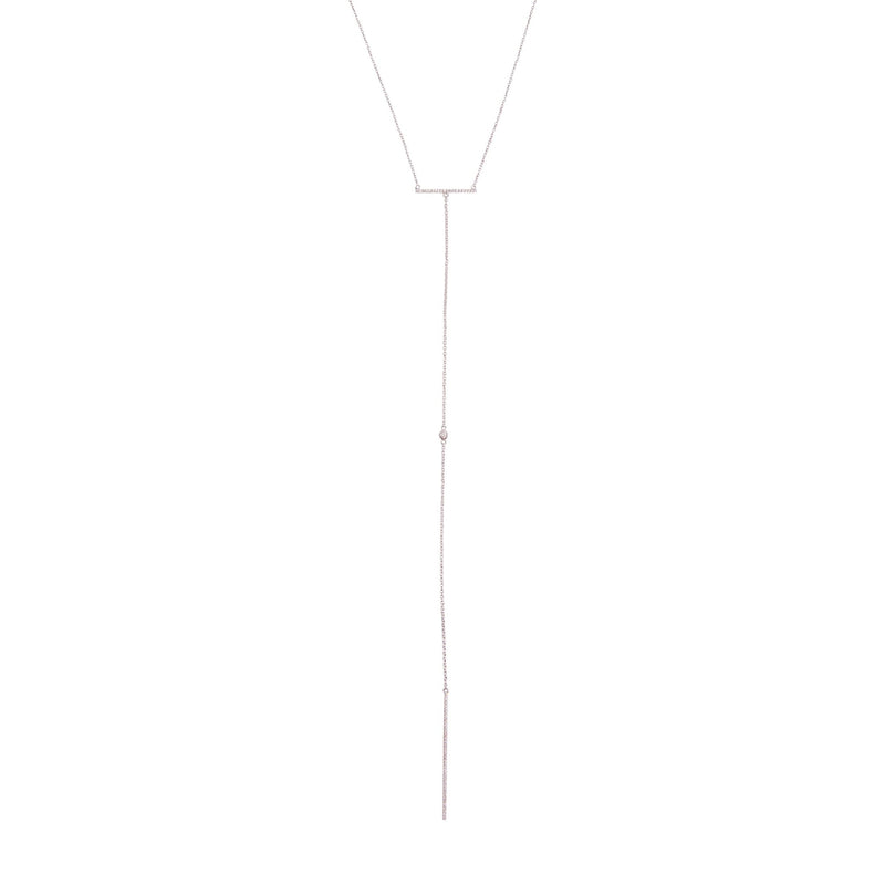 Long bar Drip Necklace