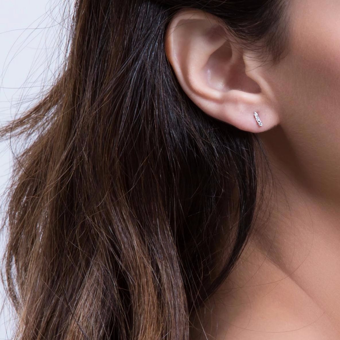 Baby Bar Earrings Pair